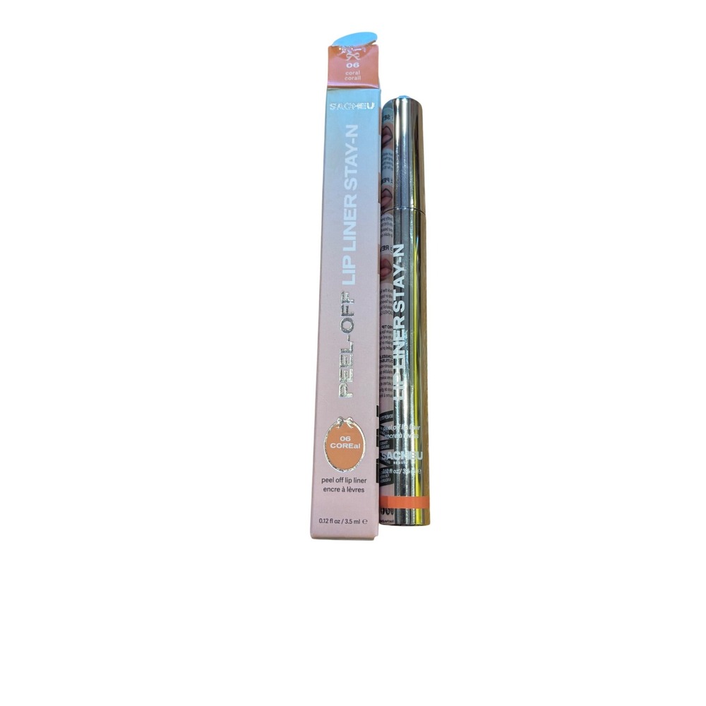 Sacheu Peel-Off Lip Liner Stay-N 06 COREal Coral READ